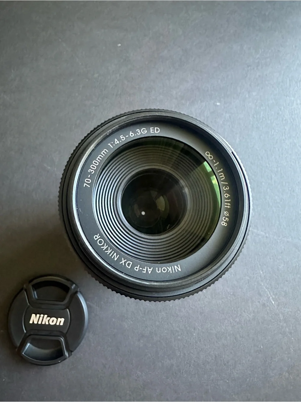 Nikon DX AF-P 70-300mm 1:4.5-6.3 G ED zoom lens